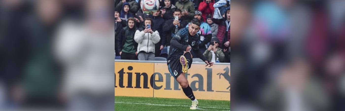 James Rodríguez con su club Minessota United FC. FOTO: INSTAGRAM @MNUFC
