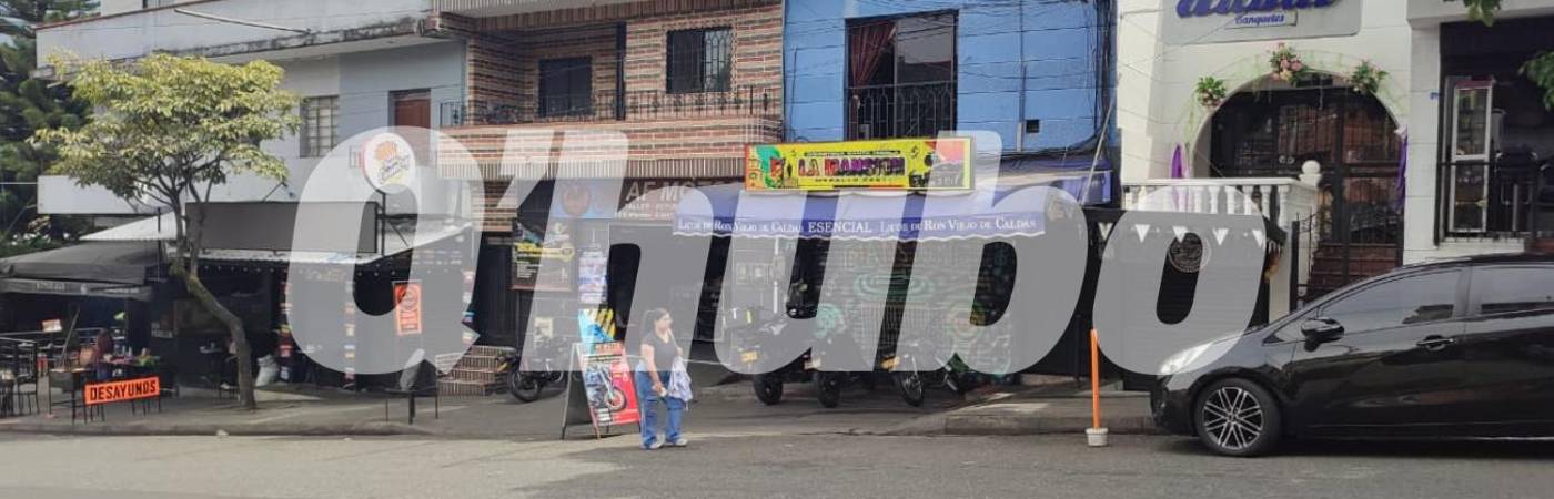 En este establecimiento de comercio fue donde ocurrió la riña. FOTO: ANDRÉS GARCÍA