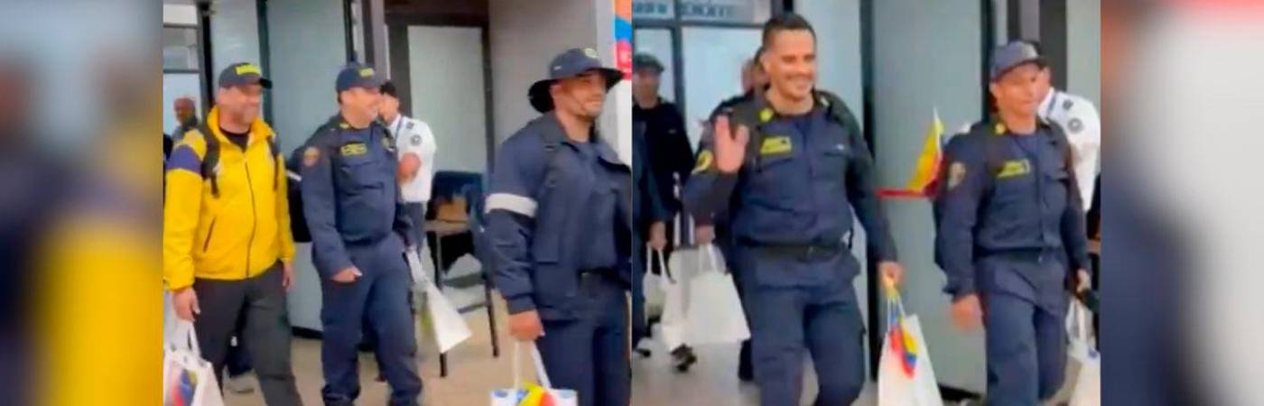 21 bomberos y un ingeniero hicieron labores de rescate en Venezuela tras los terremotos del 24 de junio. FOTO: CAPTURA DE VIDEO