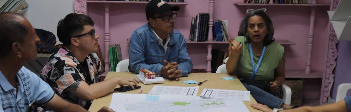 Loa encuentros con la comunidad son parte escencial de la contrucción del POT. / FOTO: DEPARTAMENTO ADMINISTRATIVO DE PLANEACIÓN