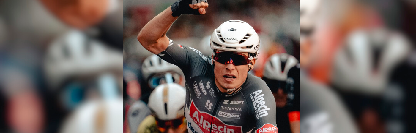 El belga Jasper Philipsen brilló en la etapa 19 de la Vuelta a España. / FOTO: INSTAGRAM @jasperphilipsen