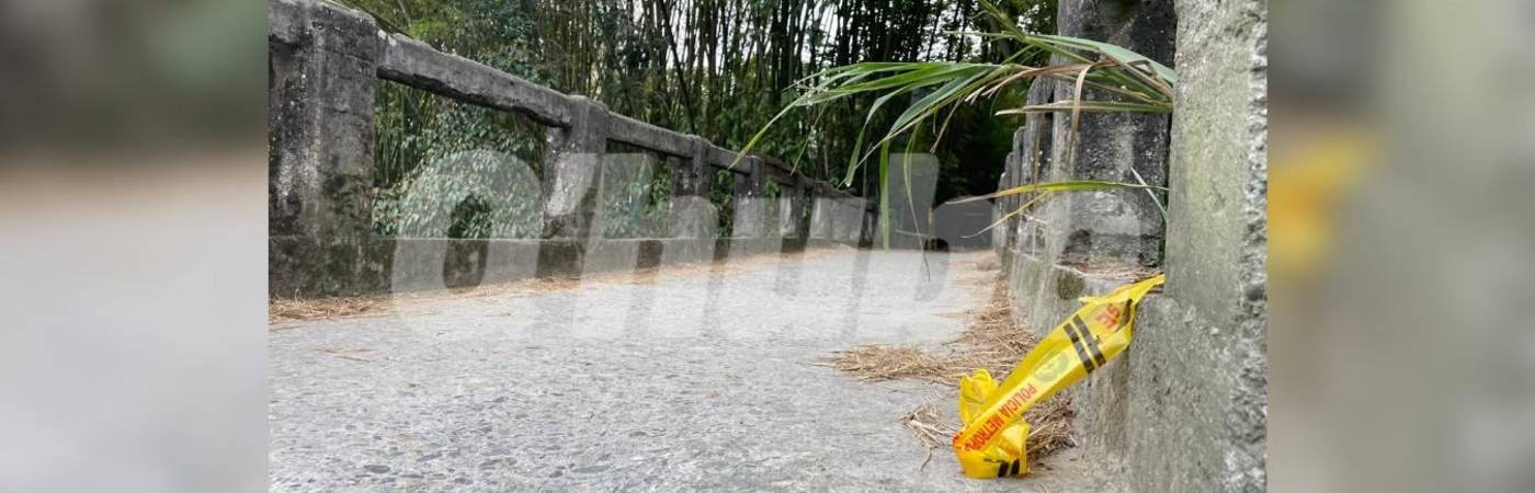 En este puente, denominado Pan de Azúcar, ocurrió el homicidio. FOTO: LAURA ROSA JIMÉNEZ VALENCIA