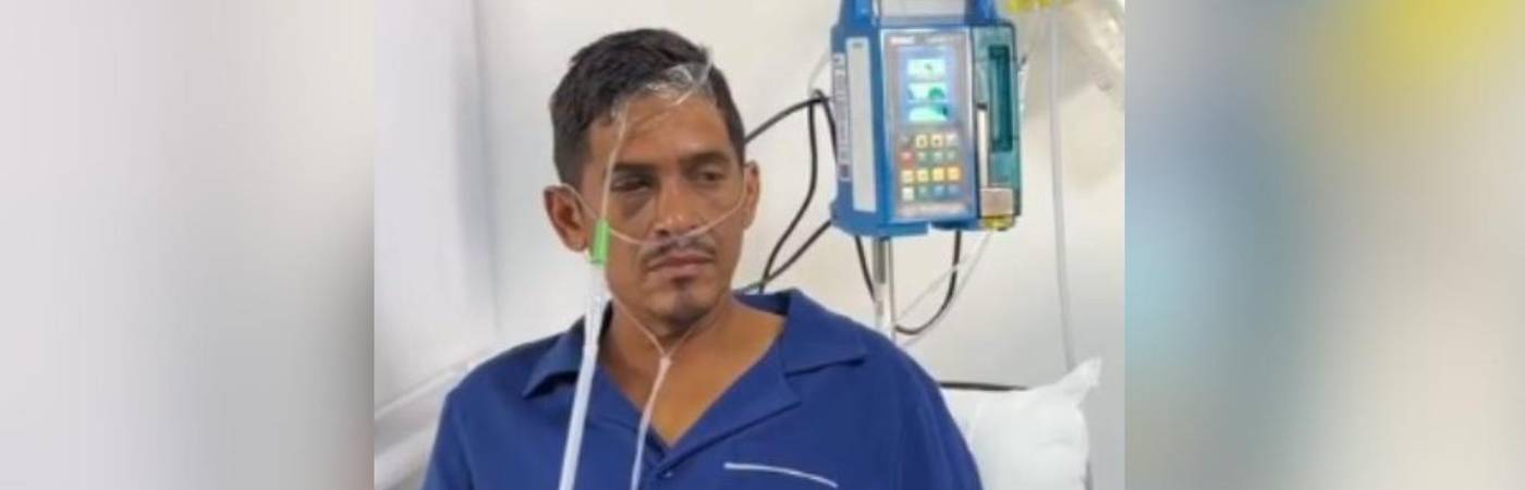 Hernán Gil, vigilante que sobrevivió a terremotos en La Guaira. FOTO: CAPTURA DE VIDEO