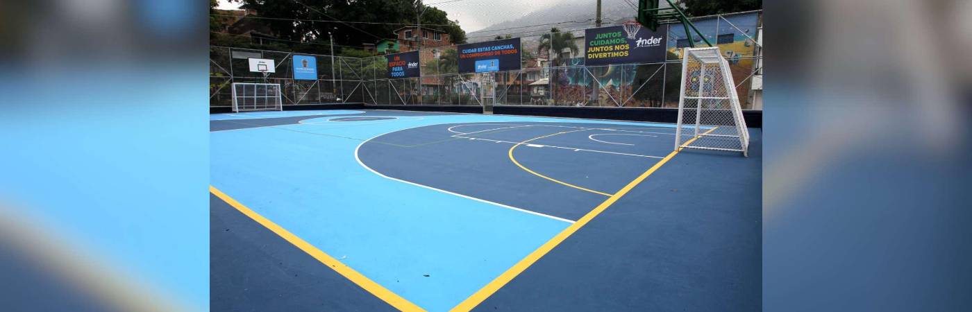 El alcalde Federico Gutiérrez dice que cuidar estos espacios es cuidar a niños, niñas y adolescentes de Medellín. /FOTO: CORTESÍA