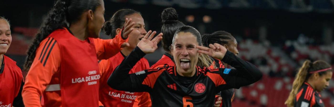 Volante antioqueña Daniela Montoya (# 6). / FOTO: FCF