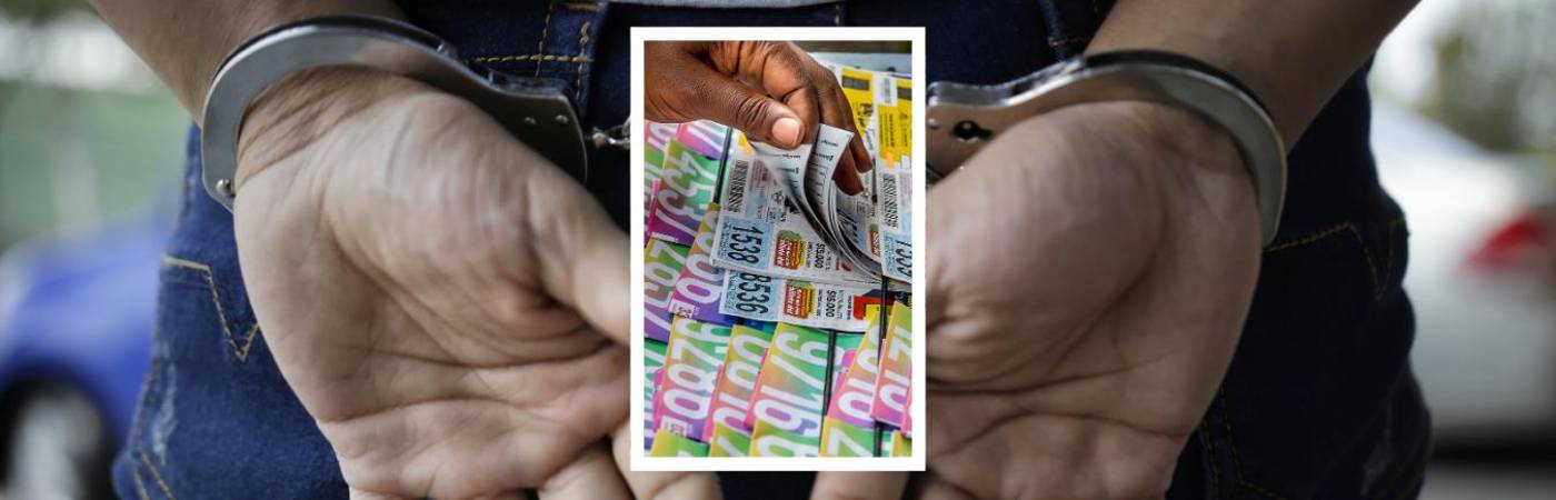 Referencia capturas por billetes de lotería falsos. FOTO: COLPRENSA (FONDO) Y JUAN ANTONIO SÁNCHEZ (ARCHIVO)