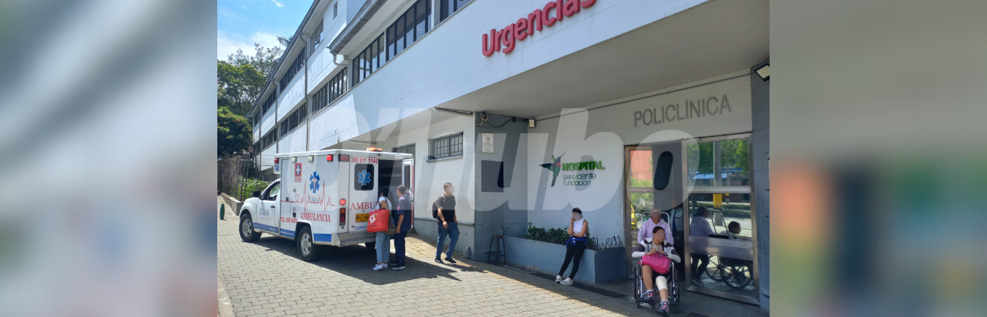 Las urgencias del Hospital San Vicente Fundación son tal vez las más demandadas en el centro y norte de Medellín. / FOTO: MAURICIO PALACIO