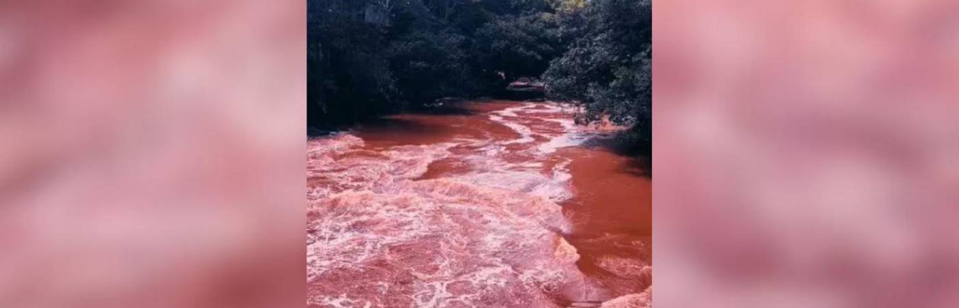 Así se veían las aguas a la altura de La Pradera y Porce, según los videos difundidos. /FOTO: CAPTURA DE VIDEO DENUNCIAS ANTIOQUIA