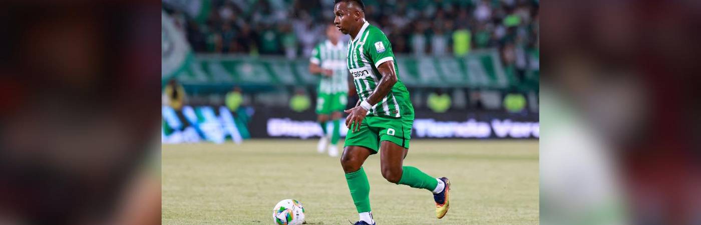 Alfredo Morelos, delantero de Atlético Nacional. FOTO: MANUEL SALDARRIAGA