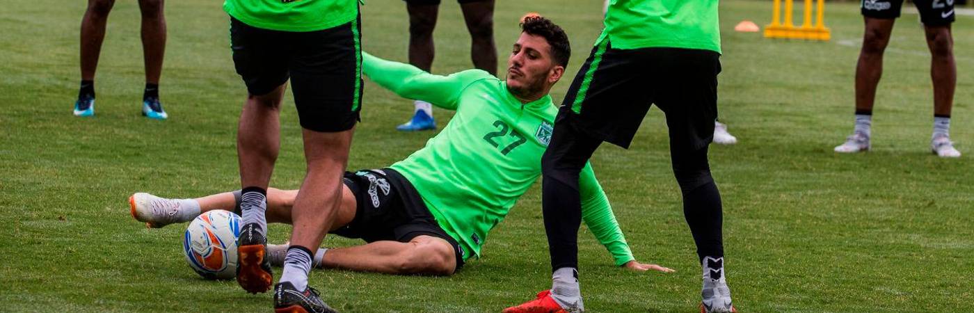 El argentino Gonzalo Castellani llegó en enero de 2018 a Atlético Nacional como pedido de su compatriota Jorge Almirón. / FOTO: JAIME PÉREZ. 