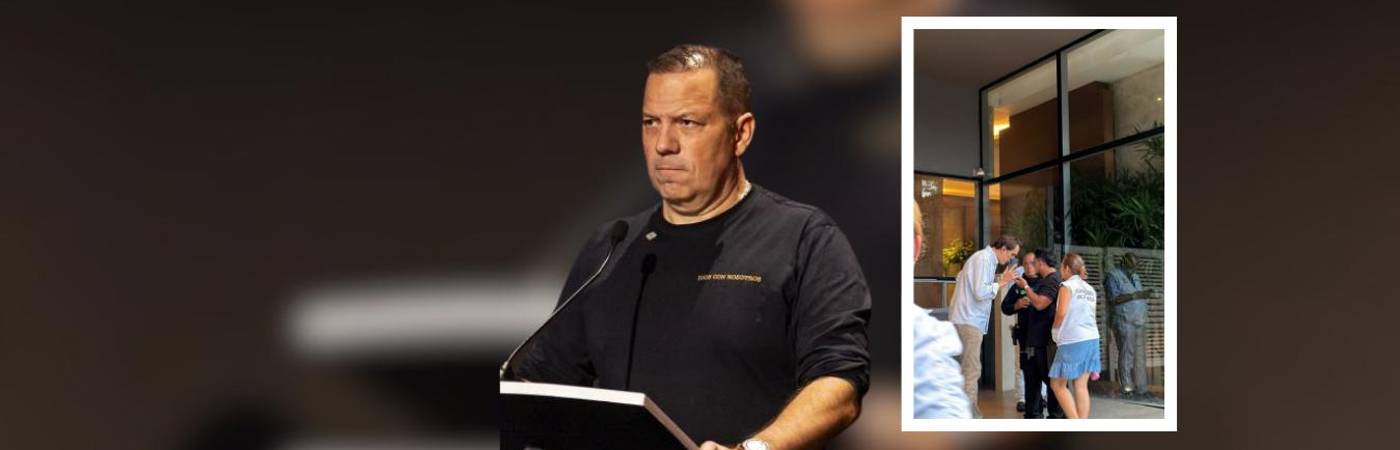 El candidato Santiago Botero habría sido denunciado desde hace varios meses por violencia intrafamiliar. FOTO: ANDRÉS CAMILO SUÁREZ, @DARCYQUINNR