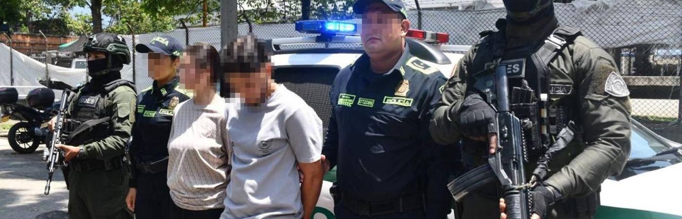 Los capturados deberán responder por el delito de tráfico de estupefacientes. FOTO: POLICÍA 