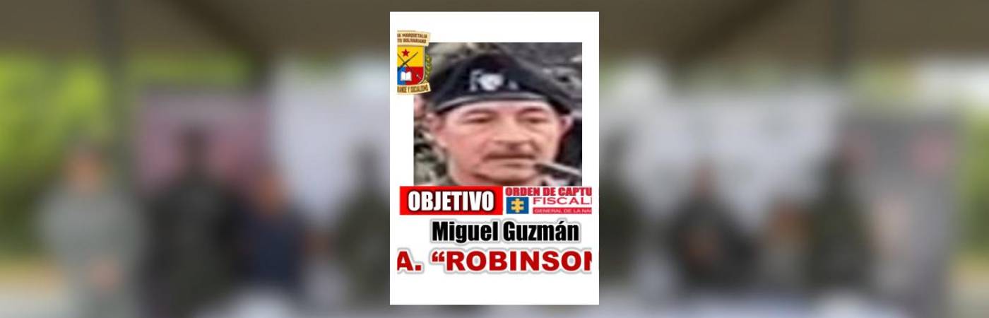 Alias Robinson estaba hace varios años en la mira de las autoridades. FOTO: CORTESÍA 