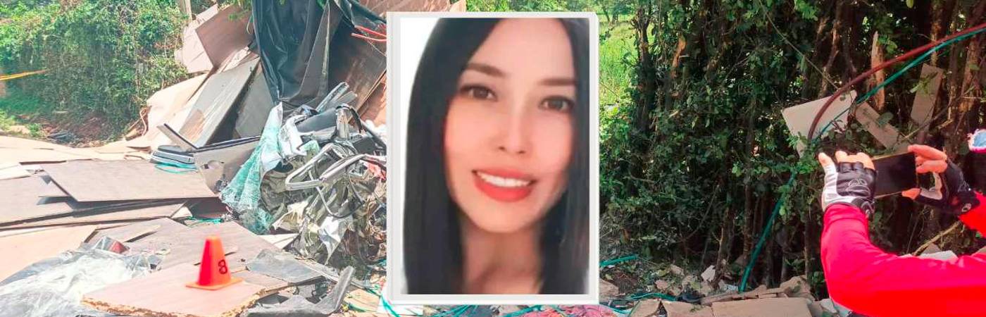 Ella era Luz Estela Peláez, una de las víctimas del siniestro. / FOTO: CORTESÍA QUINDÍO 24 HORAS