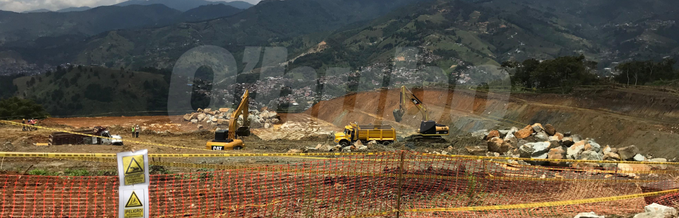 Labores de construcción para la Cárcel Metropolitana para Sindicados de Medellín. /FOTO: LAURA ROSA JIMÉNEZ VALENCIA