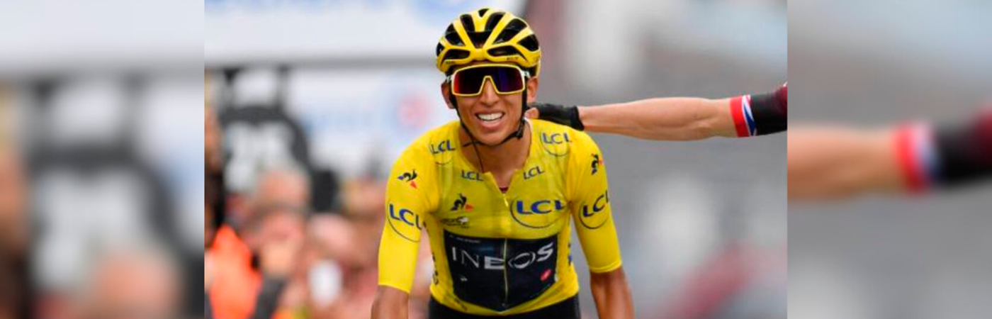 Egan Bernal ganó el Tour de Francia en el año 2019. / FOTO: EL PAÍS