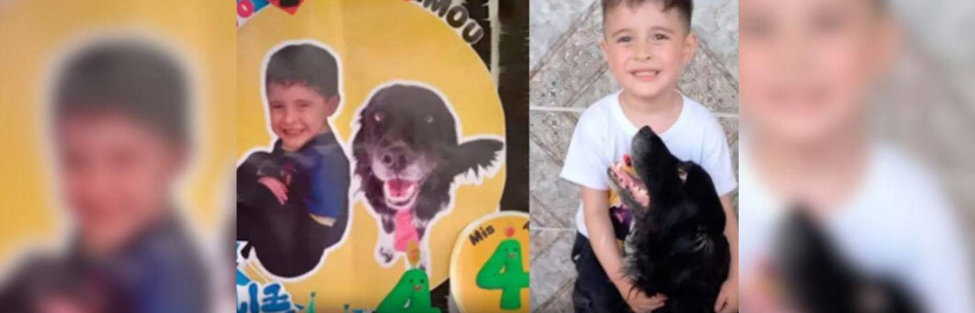 Thomy no se despega de su mascota, así que la temática no sorprendió a quienes conocen lo apegados que son los dos. /FOTOS: IG @FUESINCULPA