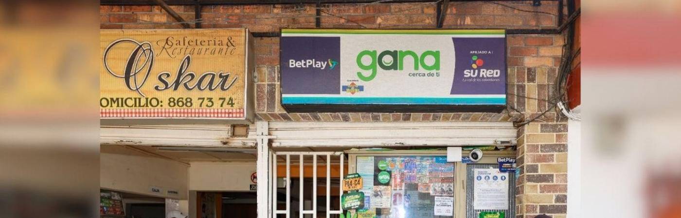 Este fue el sitio en el que el ya millonario hizo su jugada. FOTO: GANA