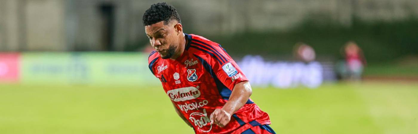 Frank Fabra, lateral del Independiente Medellín. FOTO: MANUEL SALDARRIAGA
