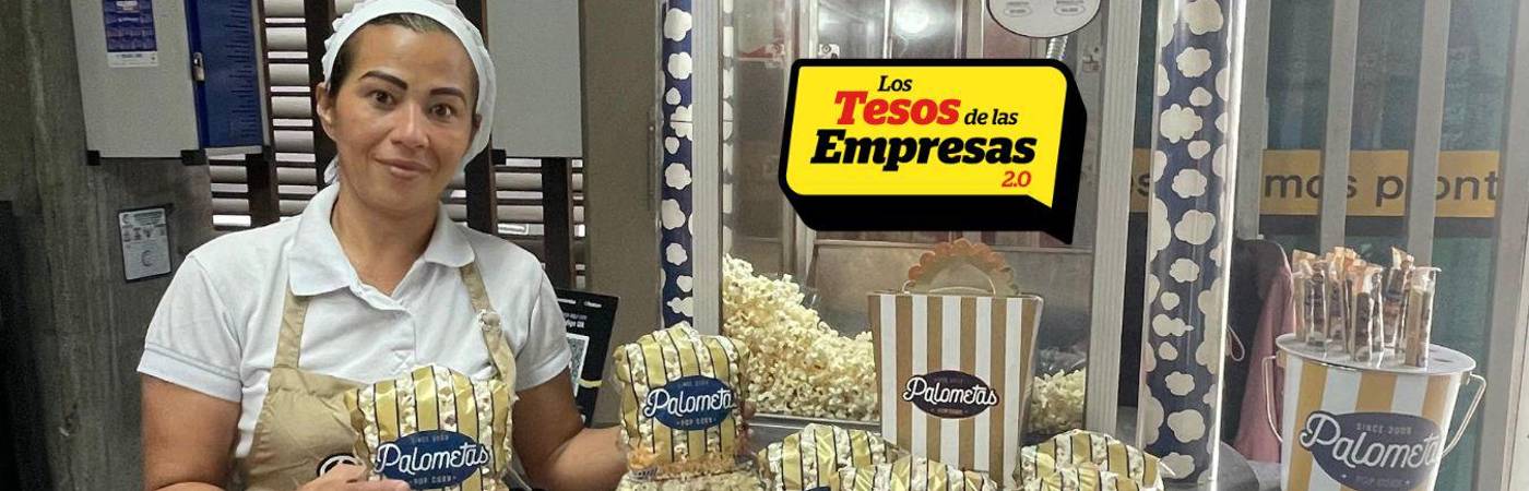 Luz Karine dice que difruta mucho su labor porque de niña siempre se soñó atendiendo una tienda. FOTOS: JAIDER ESCOBAR