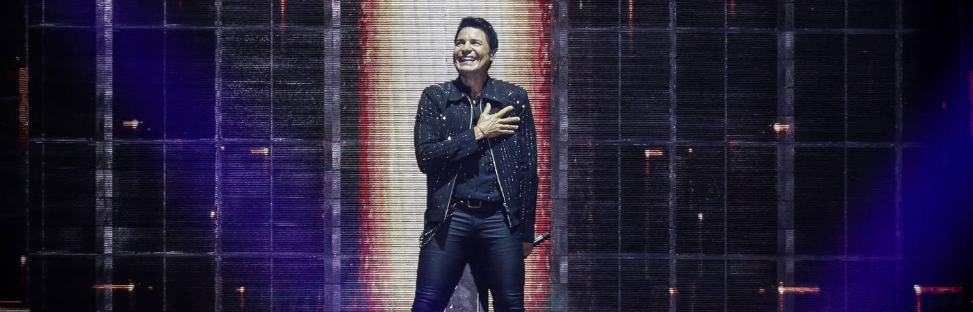 Chayanne durante un concierto en Bogotá. FOTO: CATALINA OLAYA - COLPRENSA