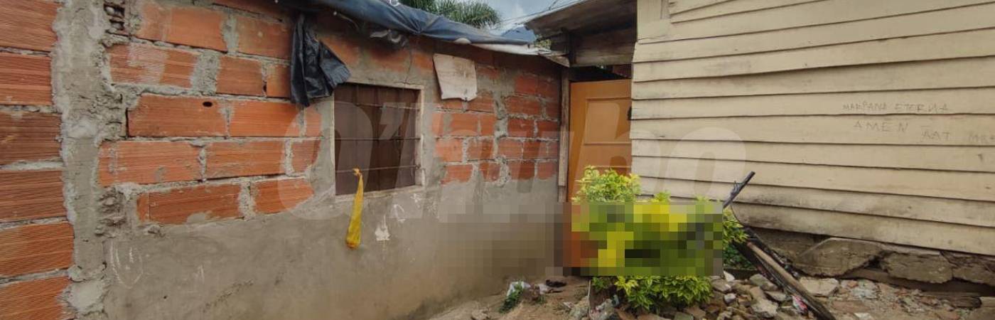 En esta casa habría ocurrido el asesinato. FOTO: ANDRÉS GARCÍA