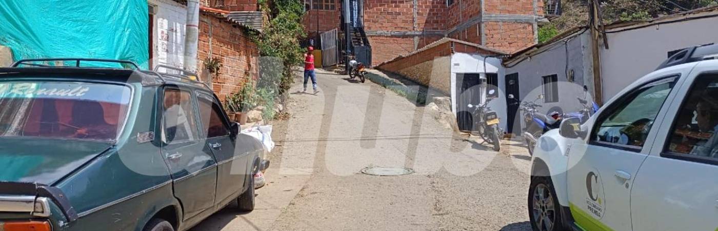 En este lugar ocurrió la riña que terminó en homicidio. FOTO: Q’HUBO MEDELLÍN 