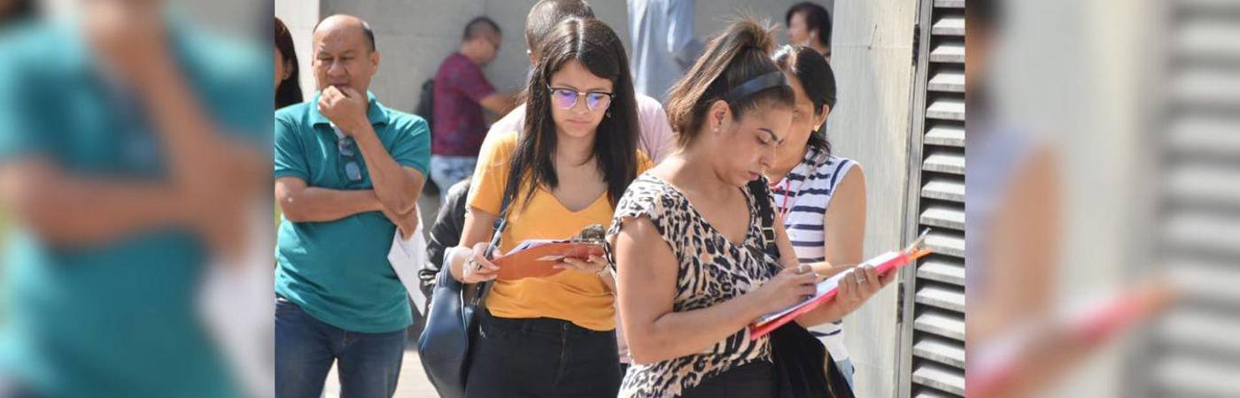 Este año se han realizado varias microferias en Itagüí, donde han sido muchas las personas que han sido conectadas con empleos. / FOTO: CORTESÍA ALCALDÍA DE ITAGÜÍ