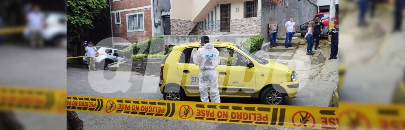 Este fue el lugar donde atacaron a Gabriel Jaime Rave. / FOTO: ANDRÉS FERNANDO GARCÍA HERNÁNDEZ
