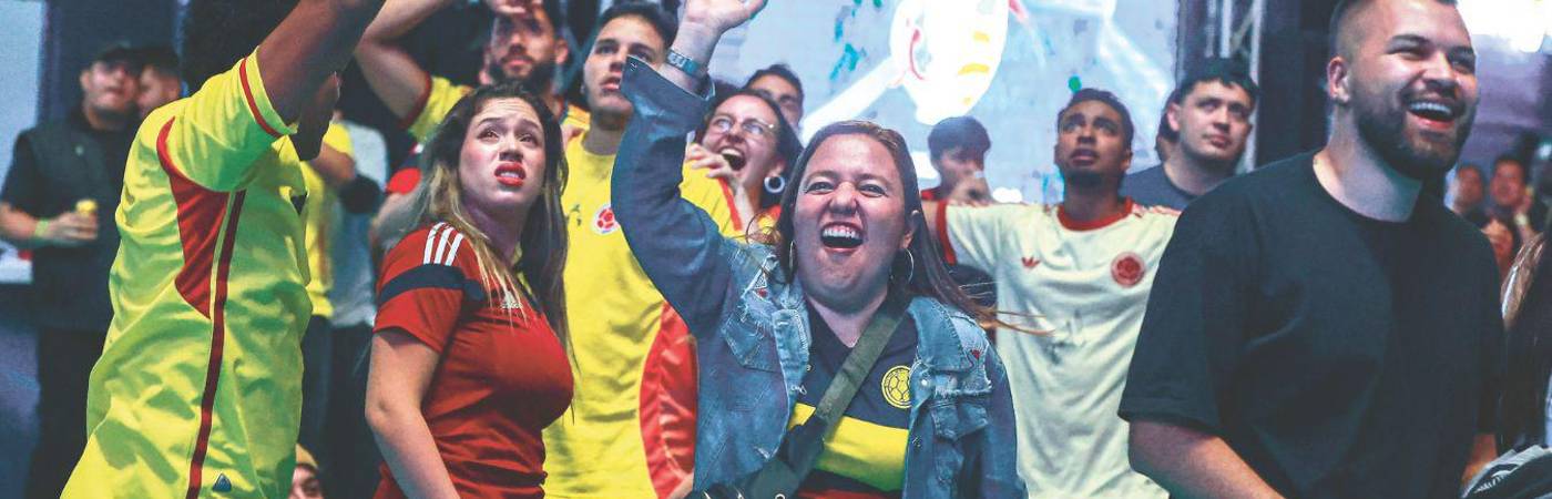 En Medellín ya han disfrutado de iniciativas como esta en torneos como la Copa América. FOTO: MANUEL SALDARRIAGA