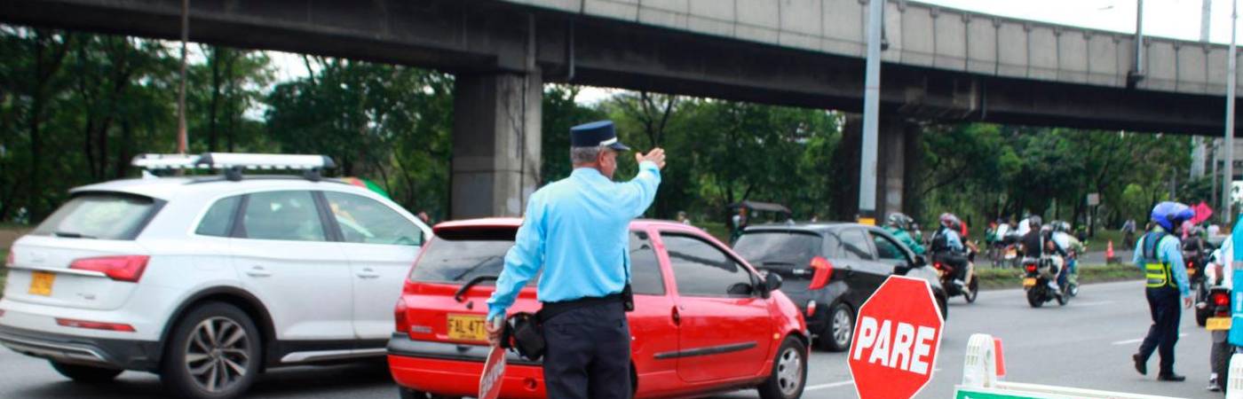 Controles de movilidad en Medellín. /FOTO: ARCHIVO 