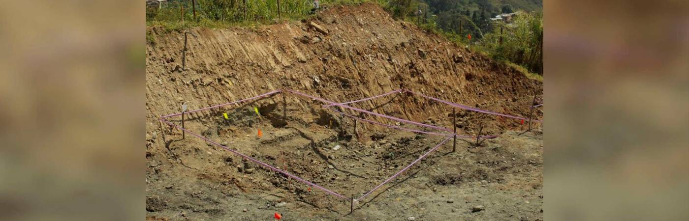 En La Escombrera los equipos forenses han excavado hasta 15 metros de profundidad. /FOTO: UBPD