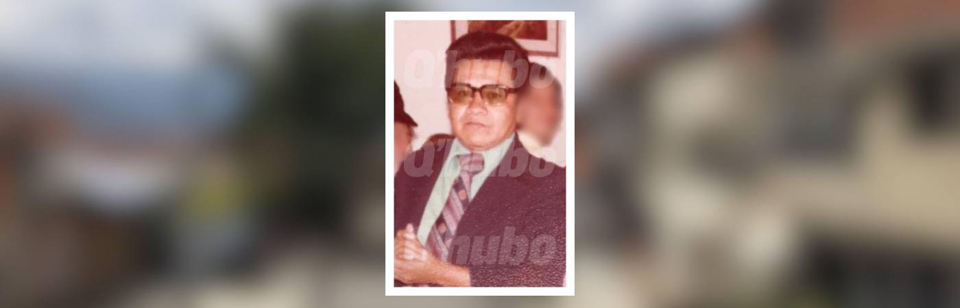 Él era Elías de Jesús Ladino Bartolo en su juventud. FOTO CORTESÍA