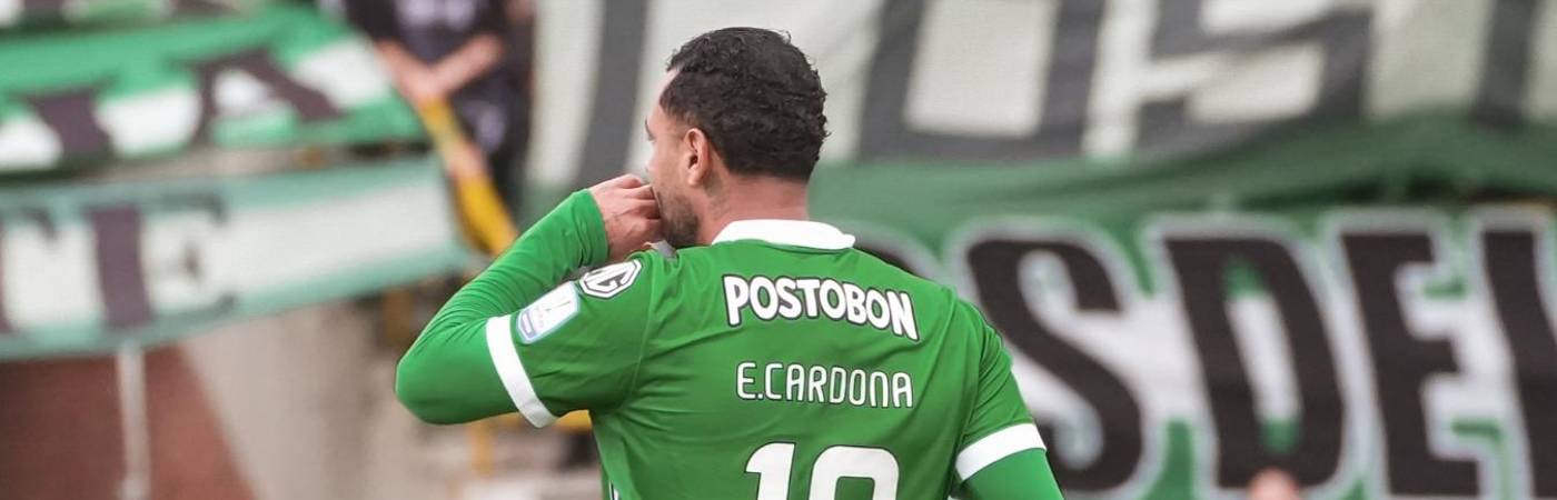 Edwin Cardona, convocado para el juego ante Pasto. FOTO: ATLÉTICO NACIONAL