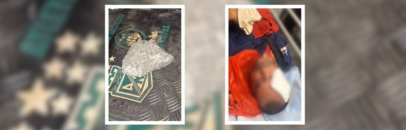 El conductor tuvo que ser hospitalizado por lo ocurrido. FOTO: ALCALDÍA DE MEDELLÍN