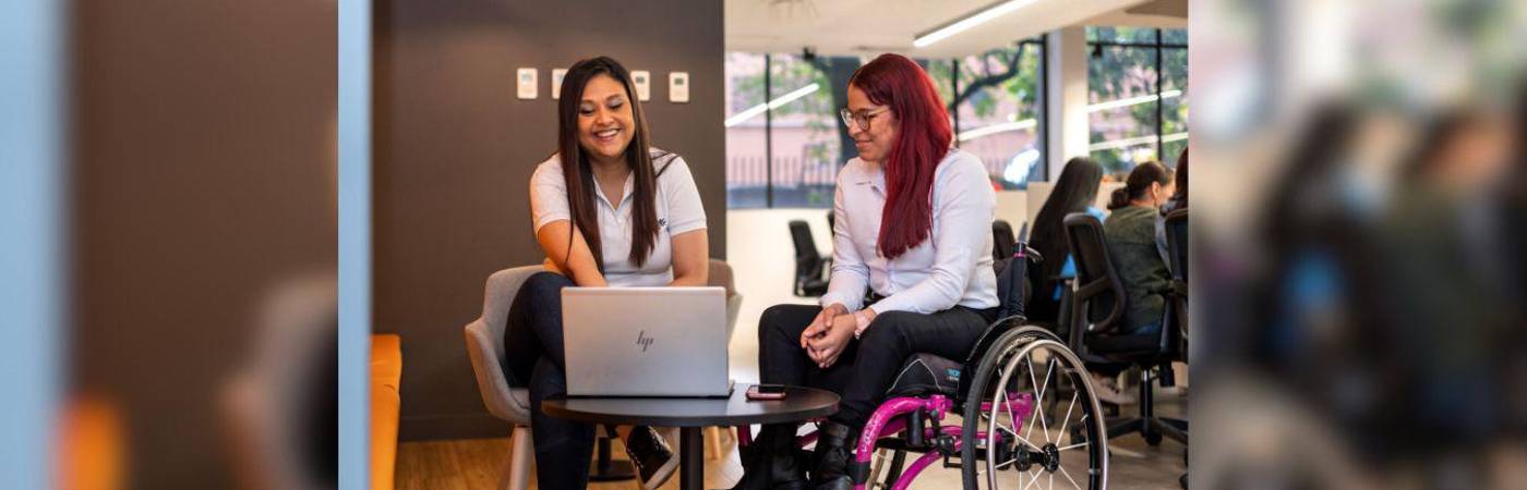 La inclusión laboral fortalece los entornos laborales y esto es lo que hace EPM con esta convocatoria, en la que participa la caja de compensación Comfama. ¡Aprovéchela!. / FOTO: CORTESÍA COMFAMA