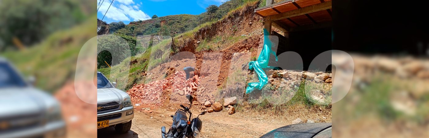 Algunas edificaciones quedaron marcadas y fijadas para ser demolidas en los próximos días. /FOTO: CRISTIAN VÁSQUEZ