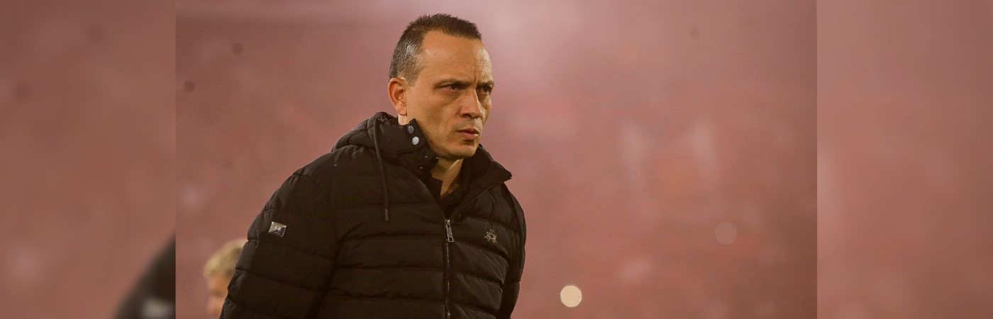 Alejandro Restrepo director técnico de Independiente Medellín. / FOTO: COLPRENSA