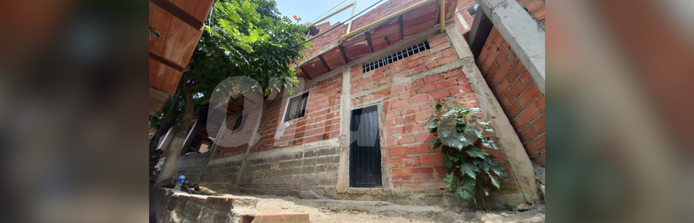Inmueble donde ocurrieron los hechos en Niquia. /FOTO: MAURICIO PALACIO