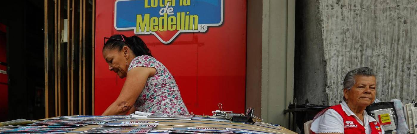 Referencia billetes Lotería de Medellín. /FOTO: MANUEL SALDARRIAGA