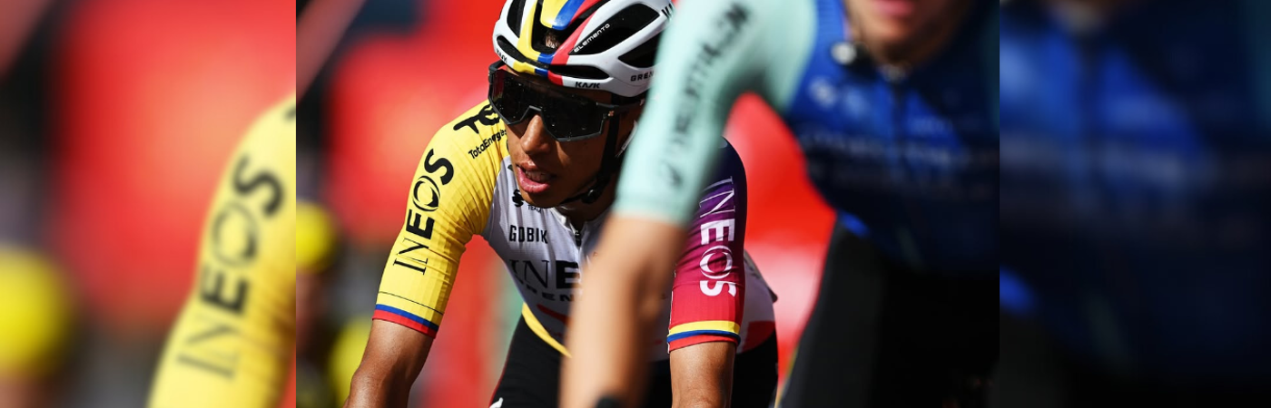 Egan Bernal se ubica en la casilla 18 de la clasificación general de la Vuelta a España 2025. /FOTO: INSTAGRAM @gettysport - @eganbernal