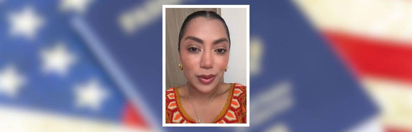 Martha Peralta expresó su inconformismo por la suspensión de su visa a EE. UU. FOTO: X DE LA SENADORA
