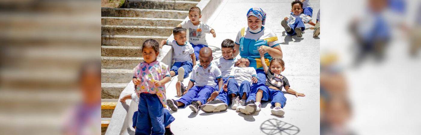 Aproveche los cupos disponibles para que inscriba a los niños a este programa que brinda atención integral a la primera infancia. / FOTO: CORTESÍA ALCALDÍA DE MEDELLÍN