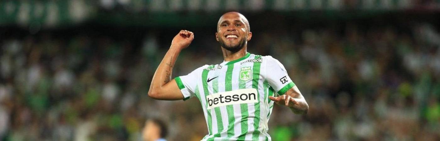 Andrés Sarmiento, delantero de Atlético Nacional. / FOTO: CAMILO SUÁREZ