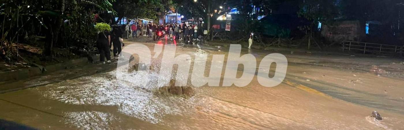 Copacabana en el norte del Valle de Aburrá sufrió las afectaciones. FOTO: SINDY VALLE