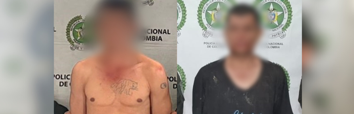 Capturado por asesinar a su expareja en Anzá (izq.), y a su hermana en Angelópolis (der.). /FOTO: CORTESÍA