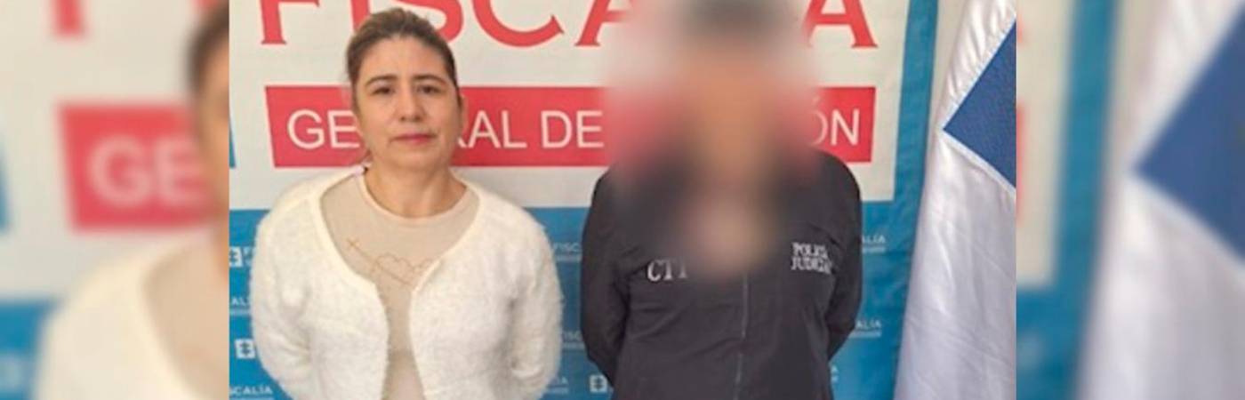  Sandra Yaneth López Urrego (izq.) fue judicializada. /FOTO: FISCALÍA GENERAL DE LA NACIÓN