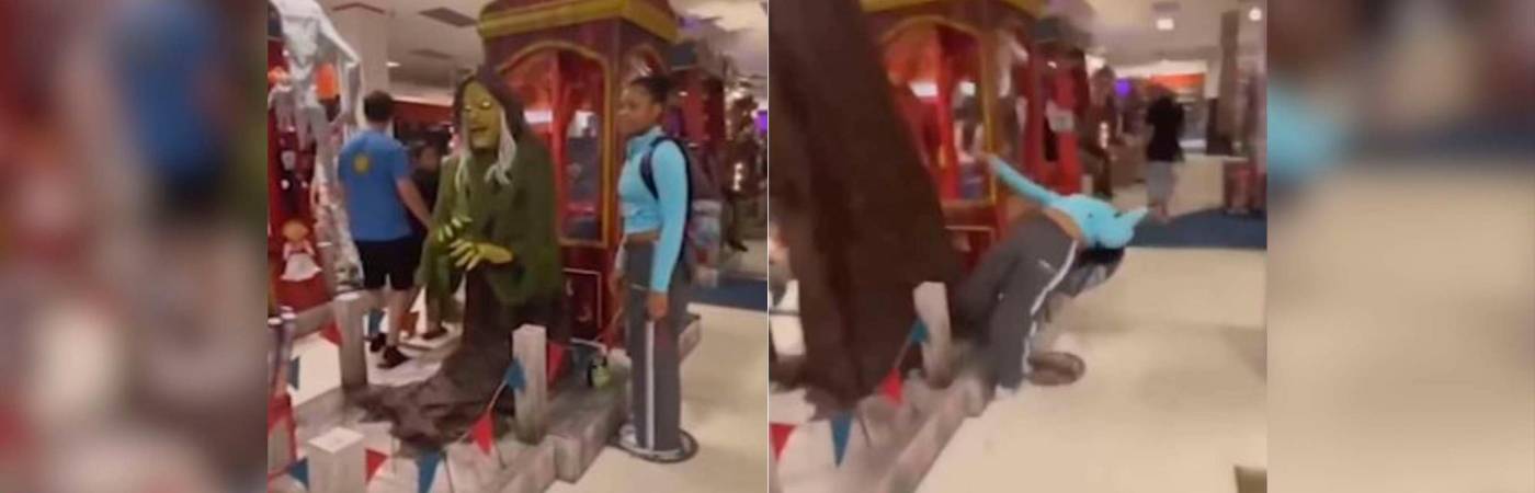 Por fortuna, la situación no pasó a mayores. /FOTOS: CAPTURA DE VIDEO