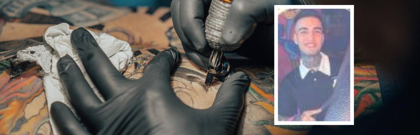 El joven se habría realizado tres sesiones de tatuaje en el evento. FOTO: CANVA, CORTESÍA