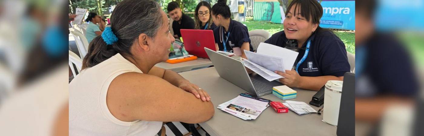 Más de 3500 hogares han recibido los beneficios. /FOTO: ALCALDÍA DE MEDELLÍN